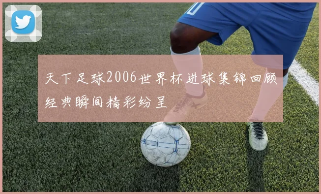 天下足球2006世界杯进球集锦回顾经典瞬间精彩纷呈